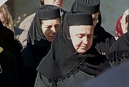 Nonnen beim Gottesdienst am "Tag des Kreuzes"