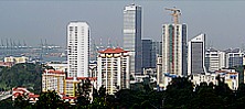 Singapur: Blick auf die Stadt