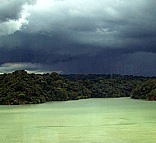 Gewitterstimmung auf dem Gatun-See