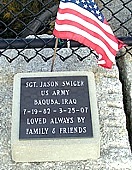 Gedenkstein fr 2007 gefallenen Soldaten der US-Army