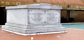 Atlanta: Grabmal auf dem Gebiet der Gedenkstätte